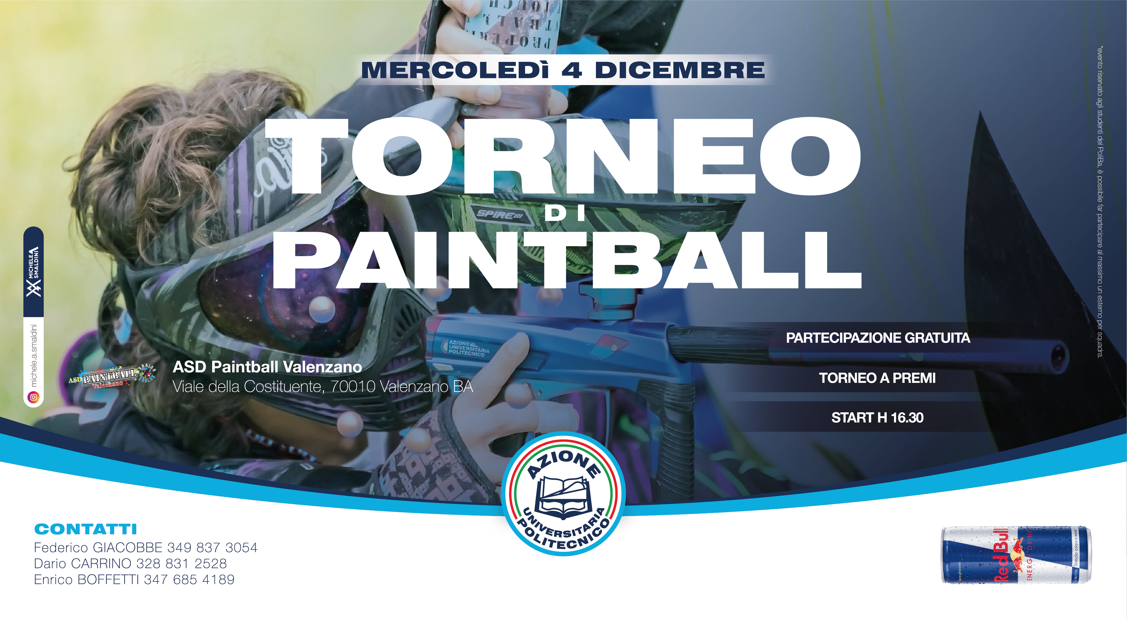 AUP presenta: 1° Edizione del Torneo di Paintball 5vs5