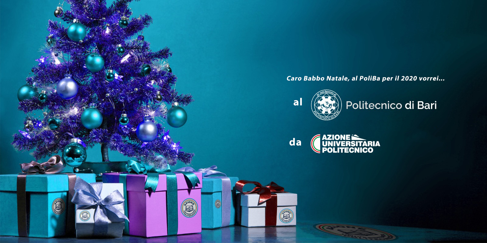 Caro Babbo Natale, al PoliBa per il 2020 vorrei...
