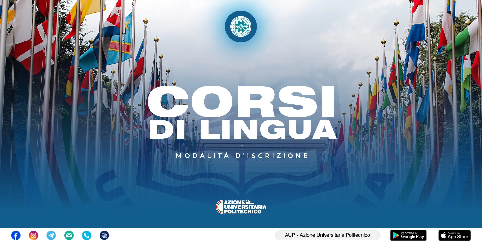 CORSI DI LINGUA - MODALITÁ D'ISCRIZIONE