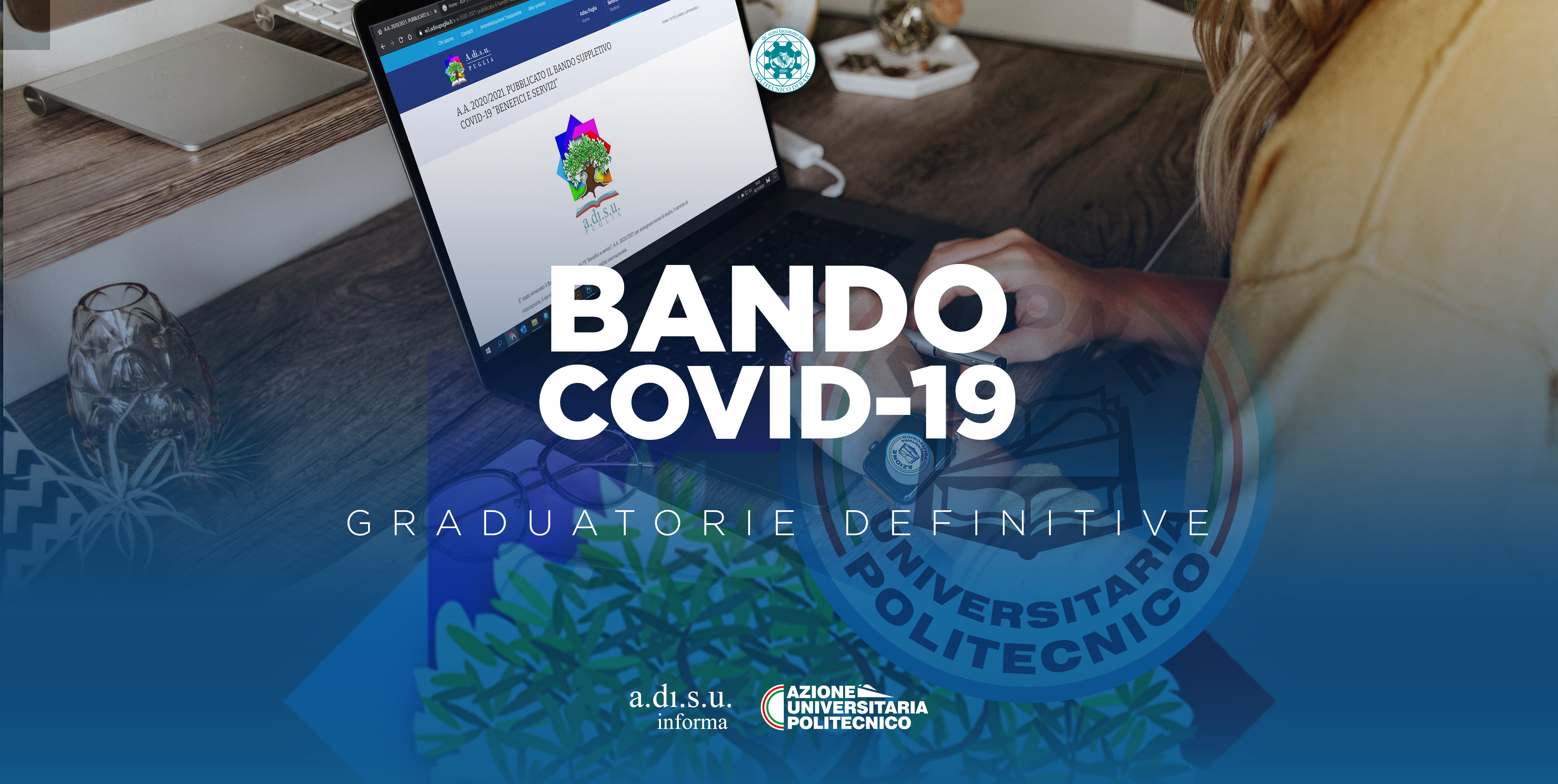 BANDO SUPPLETIVO COVID-19 - GRADUATORIE DEFINITIVE
