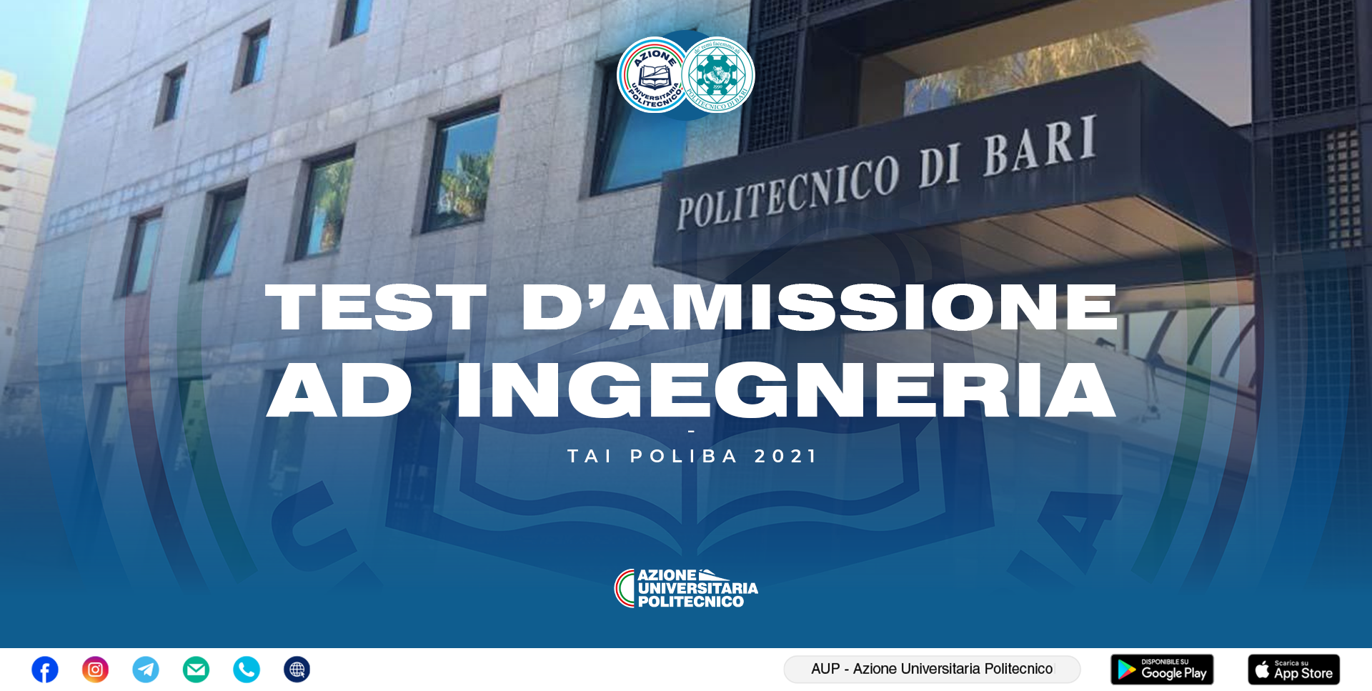 TEST DI AMMISSIONE INGEGNERIA (TAI) 2021/22