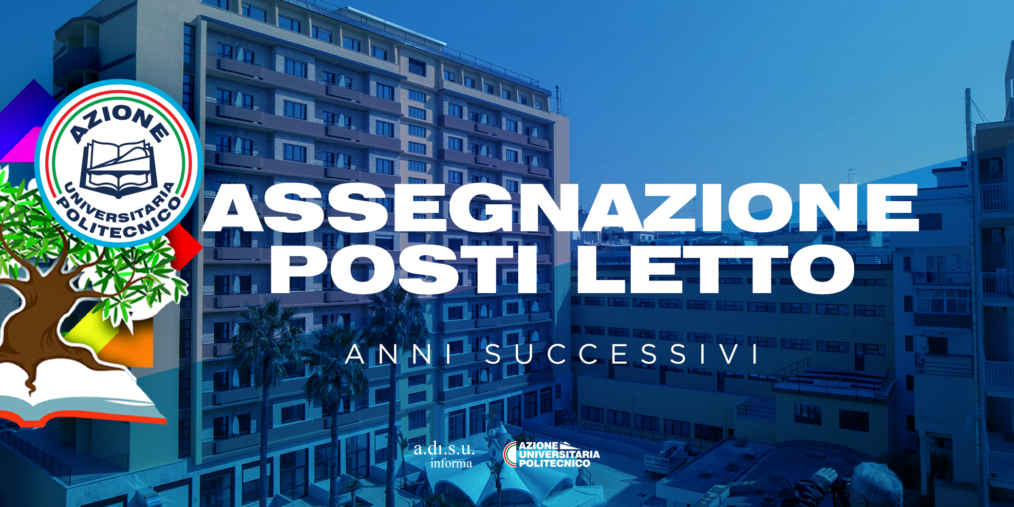 ASSEGNAZIONI RESIDENZE UNIVERSITARIE ANNI SUCCESSIVI 2020/21