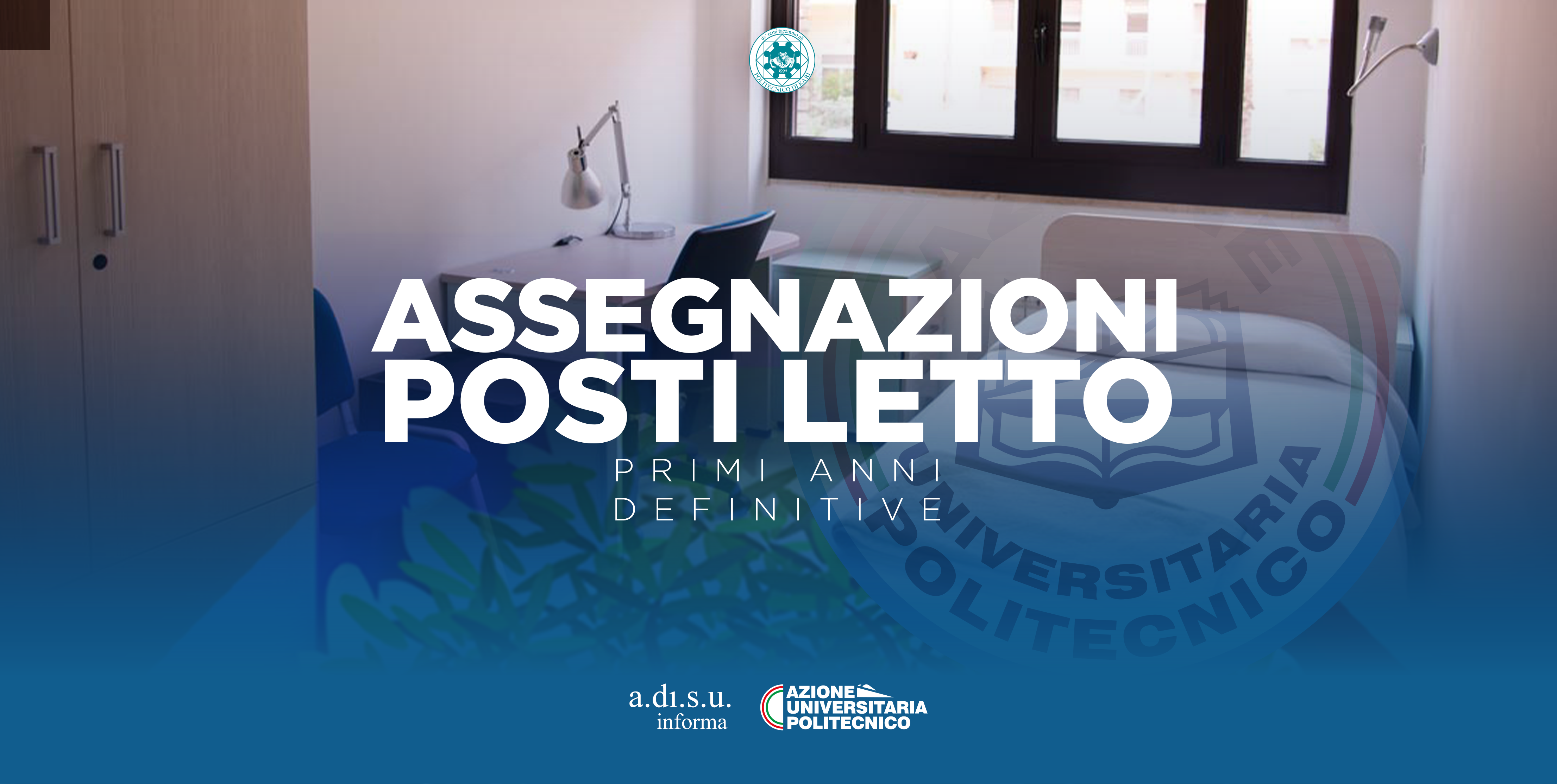 ASSEGNAZIONE POSTI LETTO PRIMI ANNI 2020/21 - DEFINITIVE