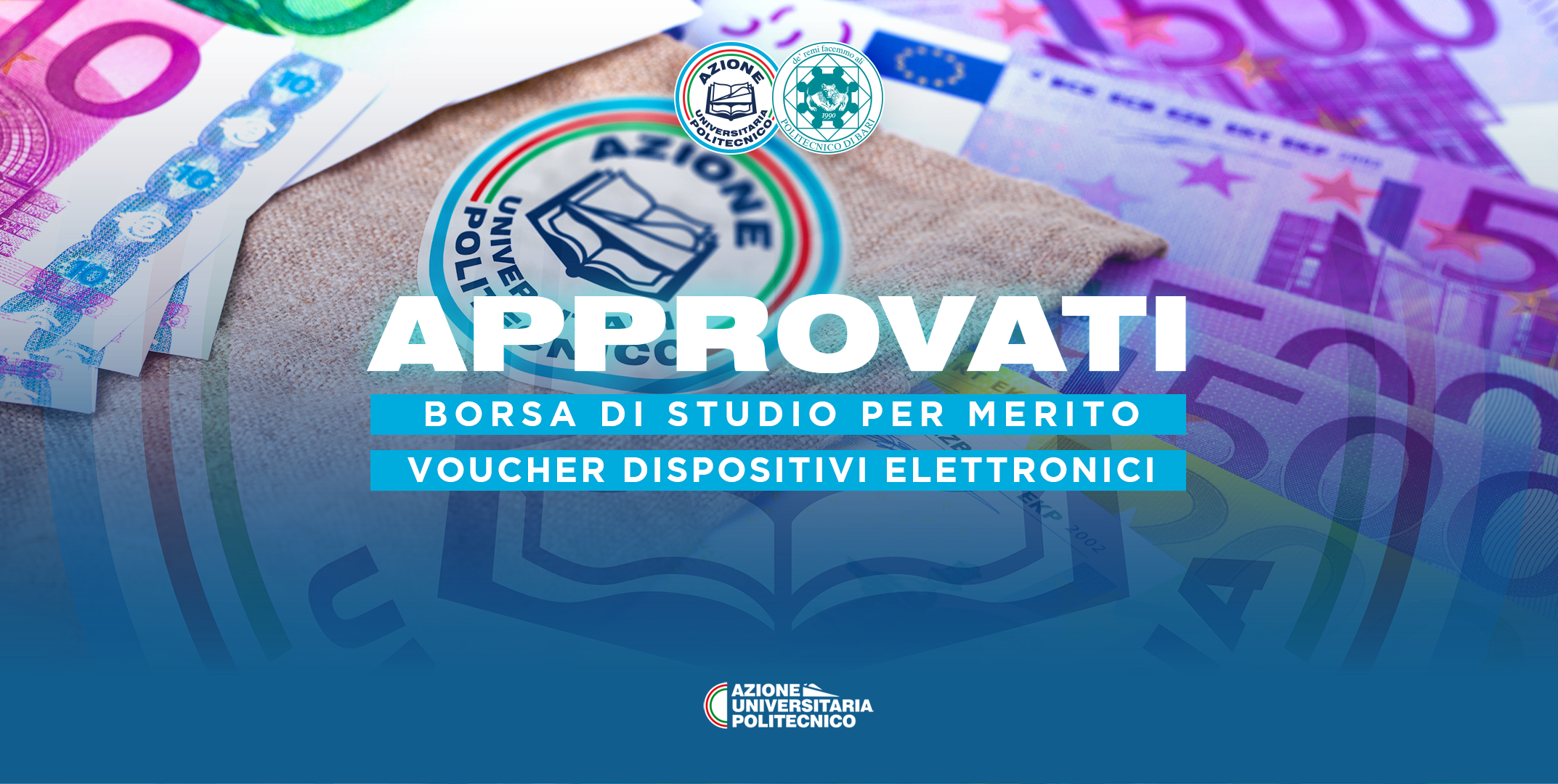 BORSA DI STUDIO AUP E VOUCHER: APPROVATI!