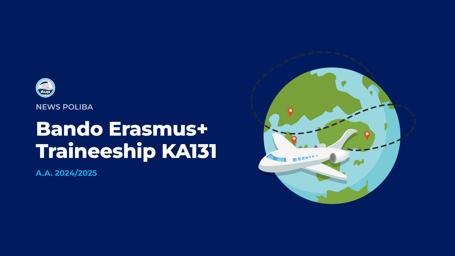 Bando Erasmus+ Traineeship KA131 - A.A. 2024/2025