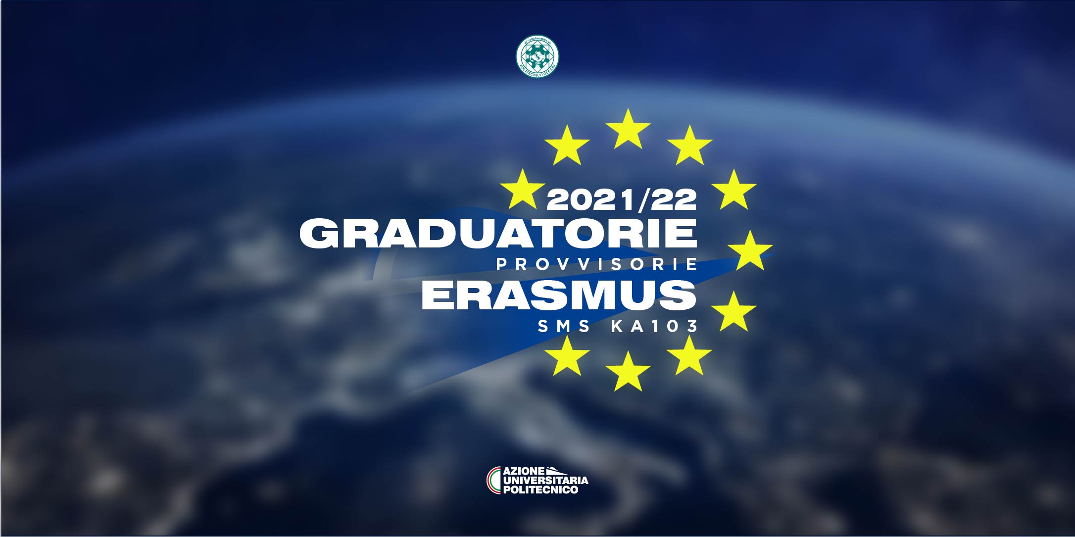 GRADUATORIE PROVVISORIE ERASMUS+ KA103 SMS