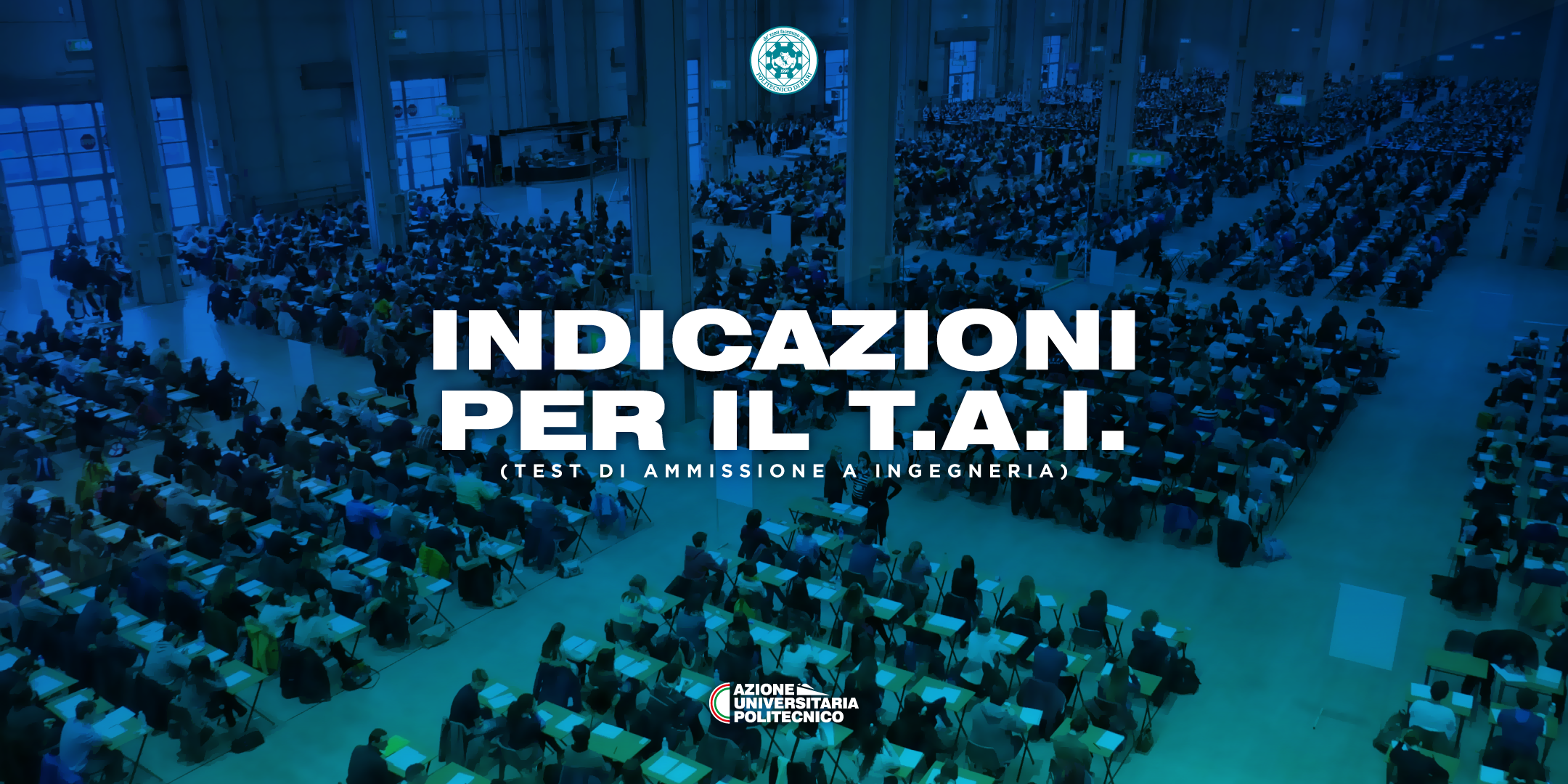 Indicazioni,date e modalità di svolgimento del T.A.I. di Ingegneria 2020/2021