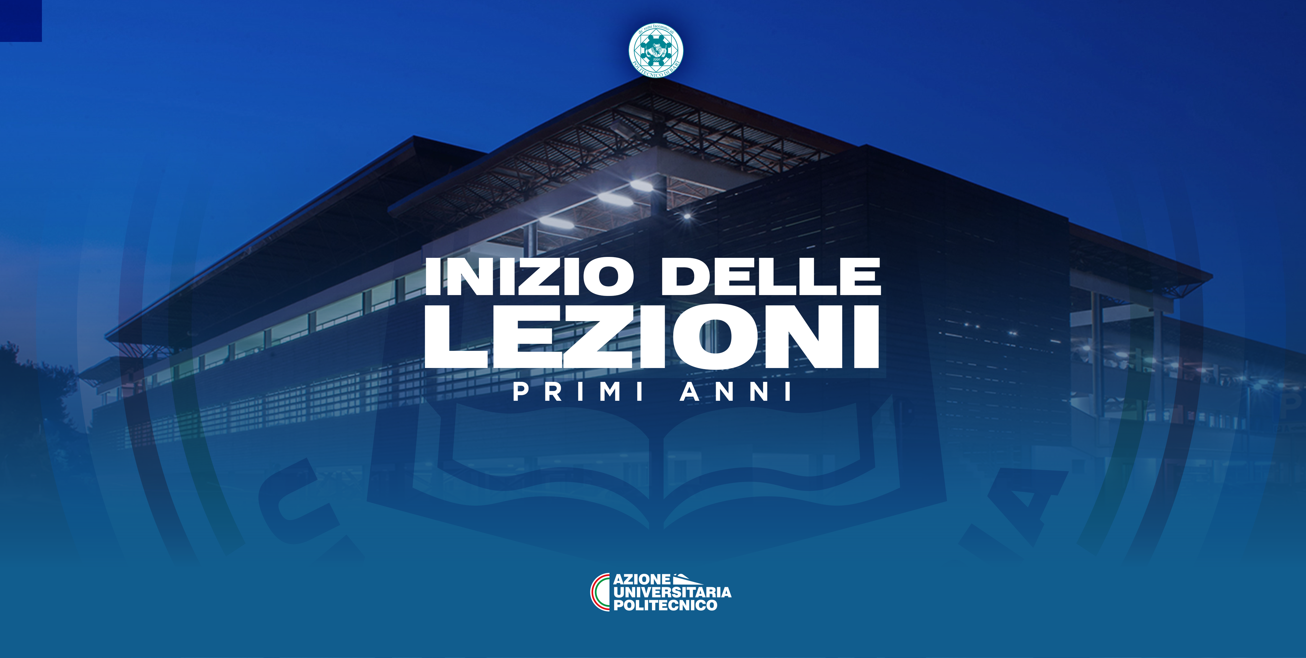 LEZIONI PRIMO ANNO DEL CDLM IN ARCHITETTURA