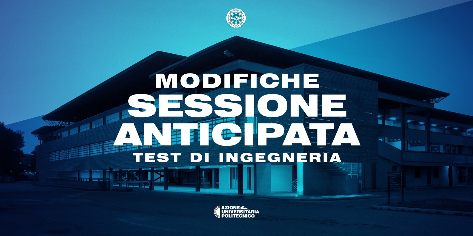 Modifiche Sessione Anticipata T.A.I.