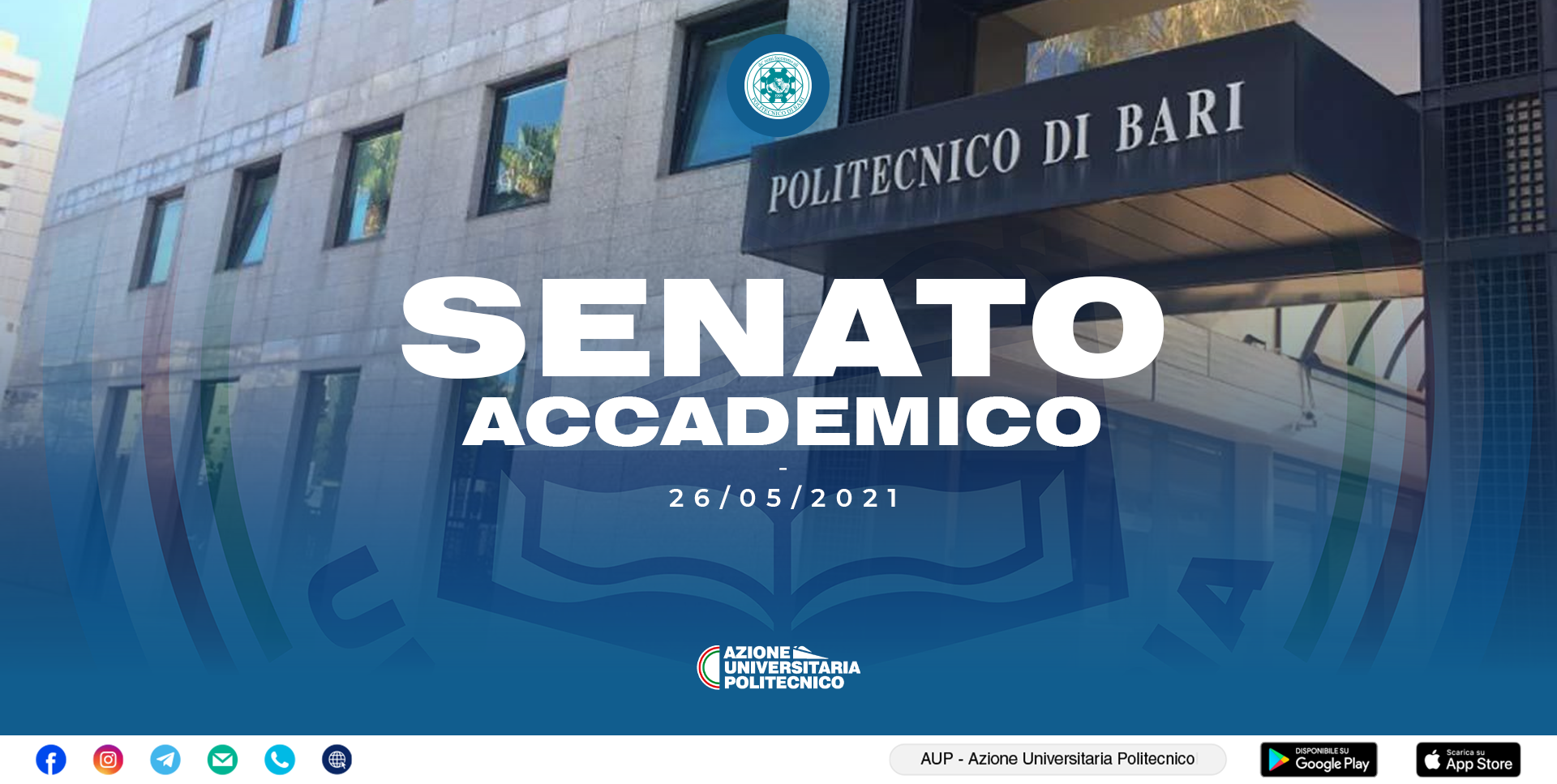 ADUNANZA SENATO ACCADEMICO 26/05/2021