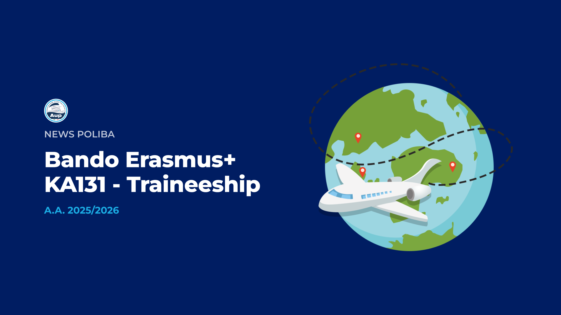 Bando Erasmus+ Traineeship KA131 - A.A. 2025/2026