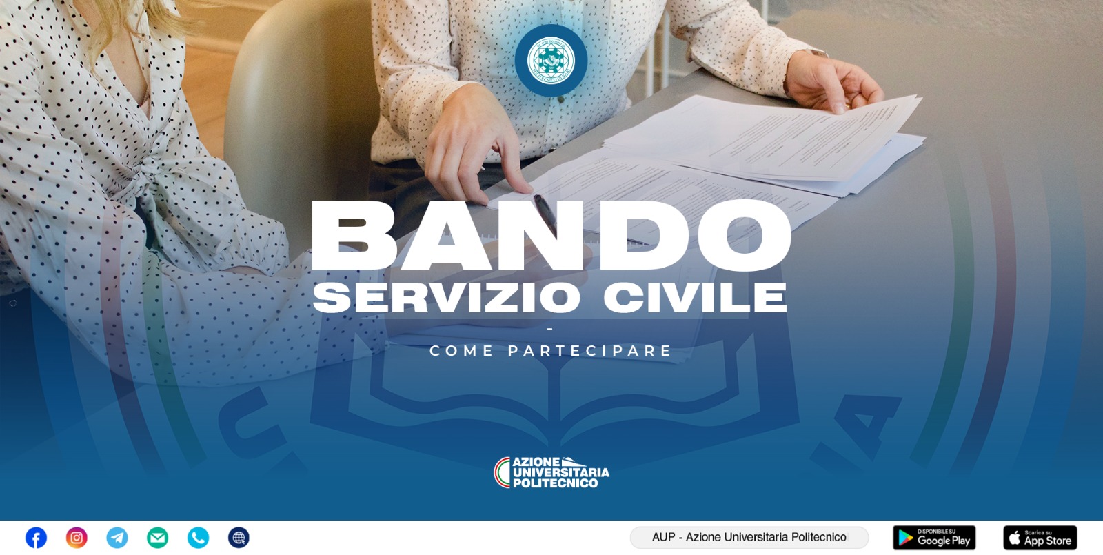 NUOVO BANDO SERVIZIO CIVILE 