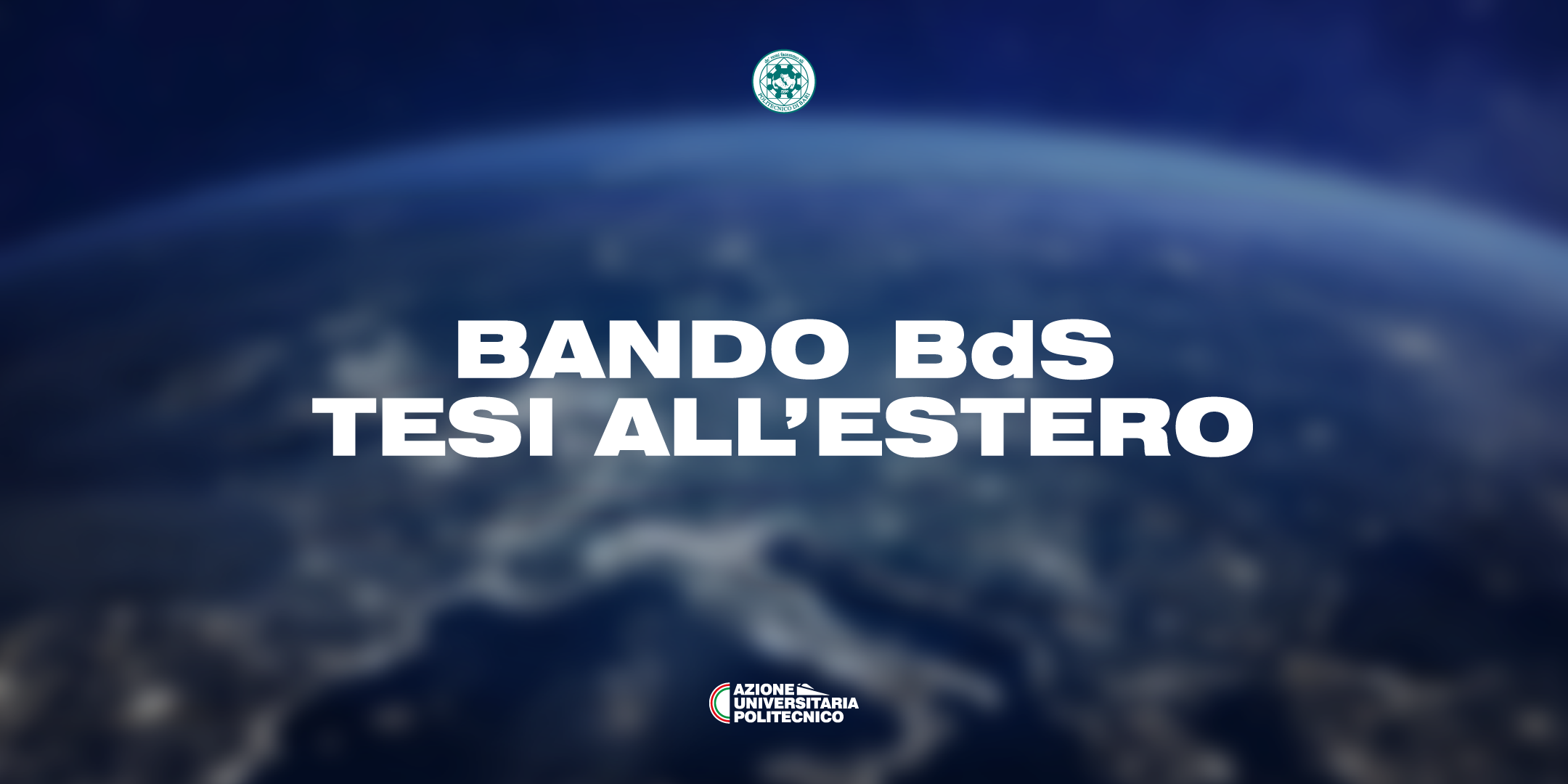 Bando di concorso borse di studio per tesi all’estero A.A. 2020/21