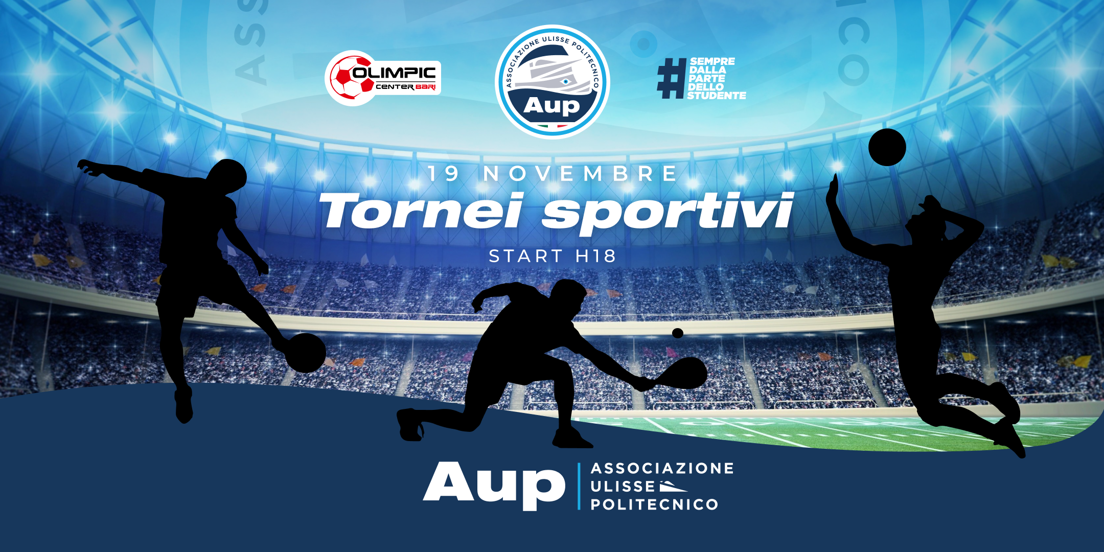 AUP PRESENTA: XI EDIZIONE DEI TORNEI SPORTIVI