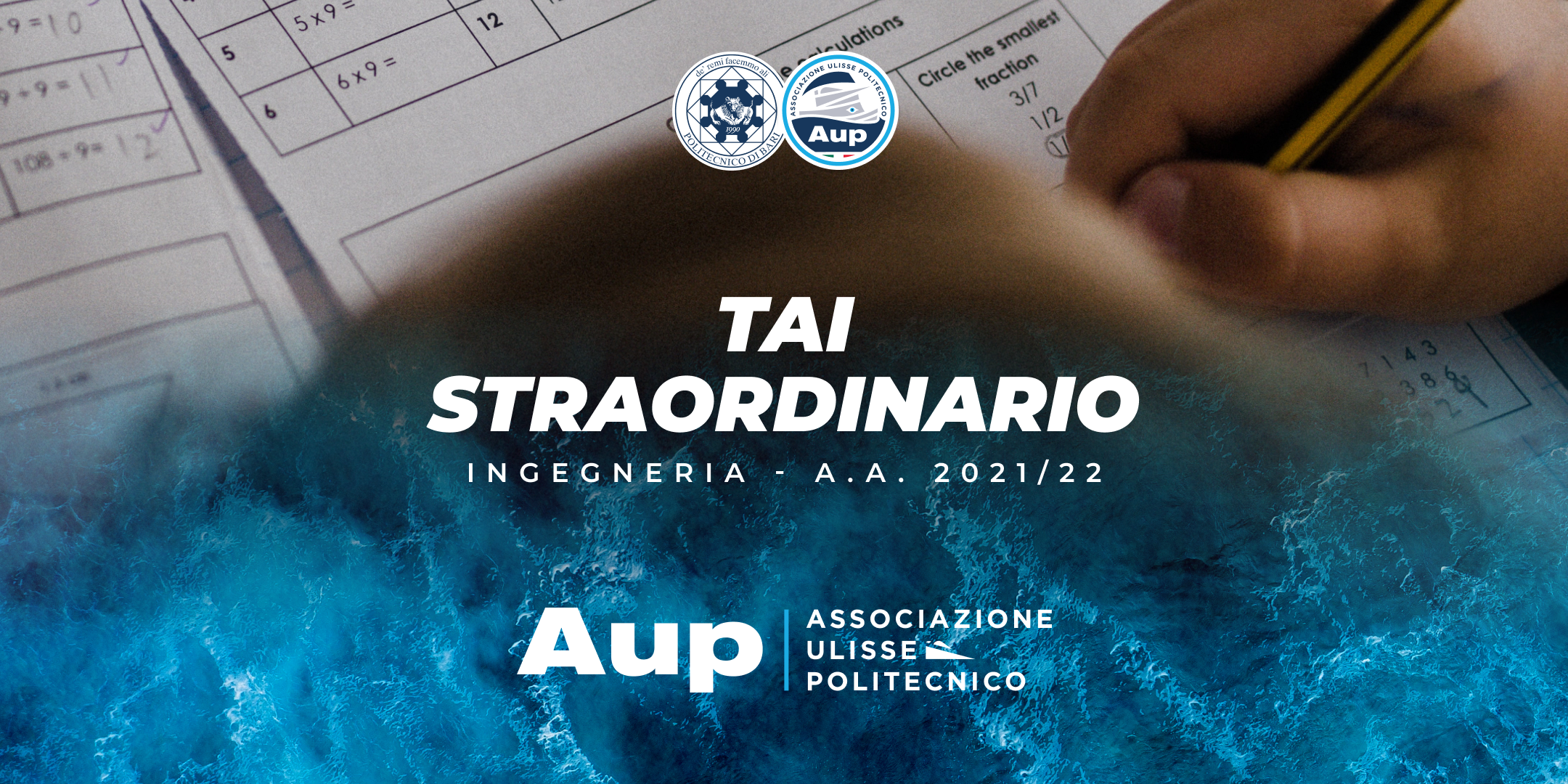 ISCRIZIONE E IMMATRICOLAZIONE - TAI STRAORDINARIO - A.A. 2021/22 
