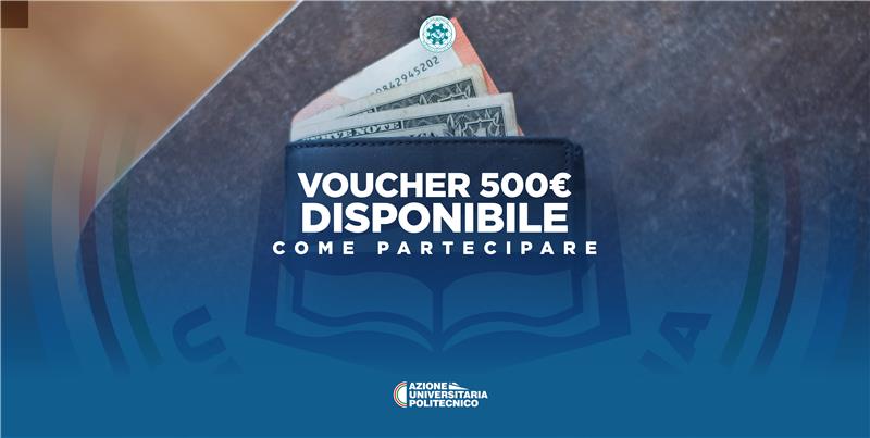 VOUCHER €500: DISPONIBILE!