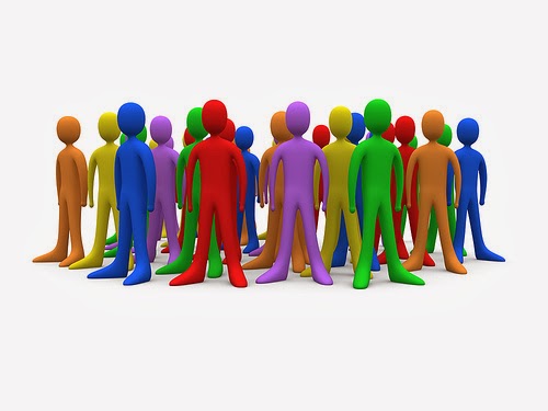 gruppo persone stilizzato