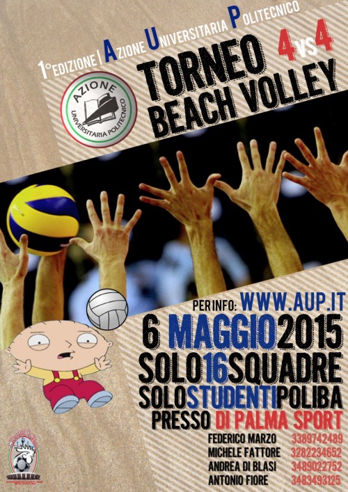 Locandina Pallavolo